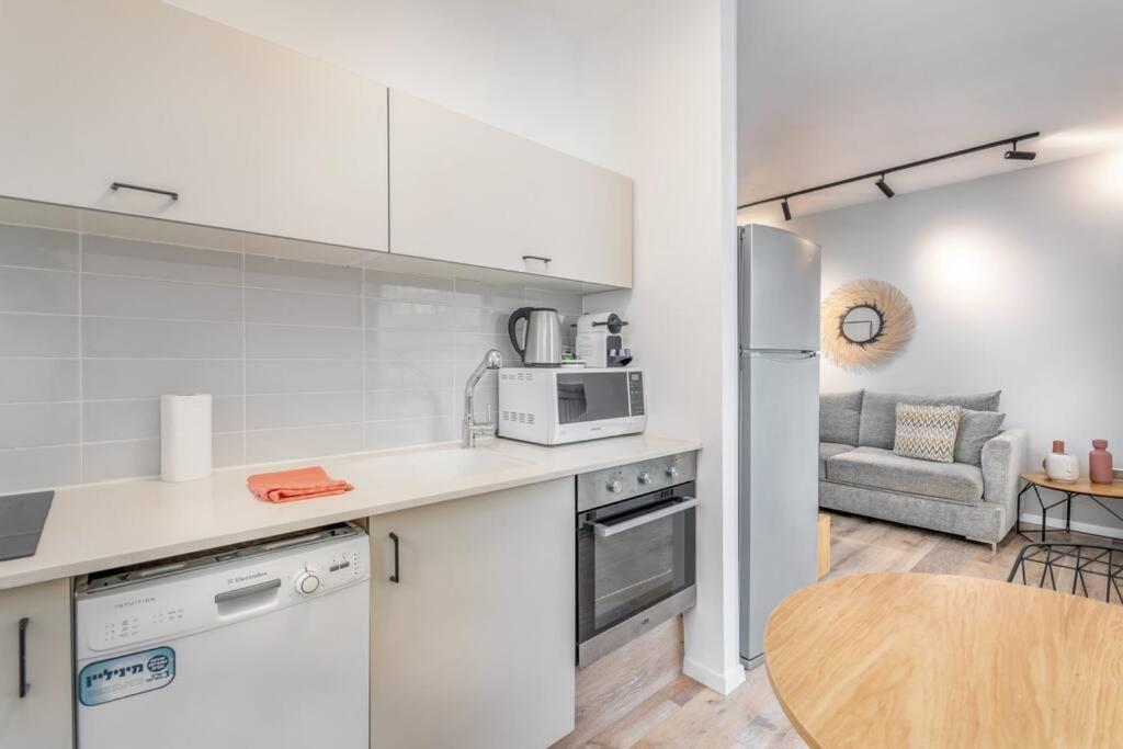 Bograshov Area - Cosy Apart' Hotel Close To The Beach Тель-Авив Экстерьер фото